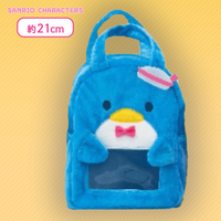 Sanrio Characters Fluffy Bag with Window - Tuxedo Sam