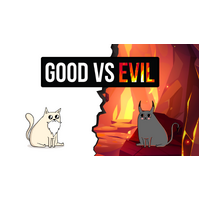 Exploding Kittens - Good VS Evil - Adult Card Game