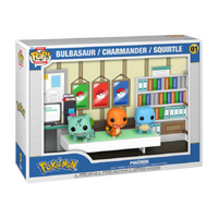 Pokemon - Starter Pokemon Bulbasaur, Charmander & Squirtle - Pop! Moment Vinyl Figure