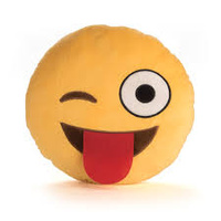 Emoji - Pillows  - Tongue Poking Out