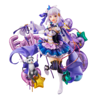 Re:ZERO -Starting Life in Another World- 1/7 Emilia - Idol Ver. PVC