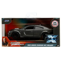 Hollywood Rides - Fast & Furious 10 - 2021 Dodge Charger SRT Hellcat - 1:32 Scale