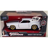 Hollywood Rides - Fast & Furious 6 - Roman’s 1969 Ford Mustang Fastback - 1:32 Scale