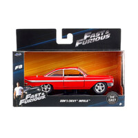 Hollywood Rides - Fast & Furious - Dom's Chevy Impala - 1:32 Scale Die-Cast Metal Vehicle