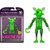 Five Nights at Freddy’s AR: Special Delivery - Radioactive Foxy  Glow in the Dark Action Figure