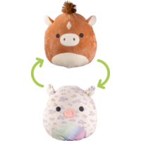 Squishmallows - 12" Flip Mallows - Philip & Nia