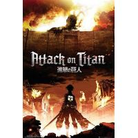 Attack On Titan - Key Art Poster
