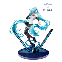 (YOWU×F:NEX) 1/7 Hatsune Miku Cat Ear Headphone Ver. PVC