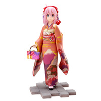 Yuru Camp - 1/7 Nadeshiko Kagamihara Furisode Ver. PVC