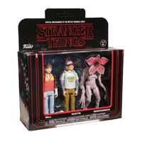 Stranger Things - Will , Dustin , Demogorgon - 3 Pack