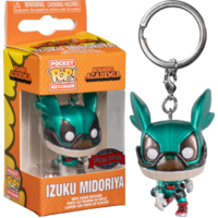 My Hero Academia - Izuku Midoriya (Deku with Helmet) - Metallic Pocket Pop! Vinyl Keychain
