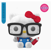 Hello Kitty – Hello Kitty Hipster Nerd With Glasses Flocked Pop! Vinyl Figure
