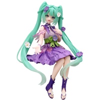 FuRyu Noodle Stopper Figure - Hatsune Miku Flower Fairy Cosmos Purple Color Ver.