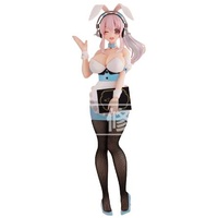 FuRyu BiCute Bunnies Figure - SUPER SONICO Waitress Light Blue Color Ver.