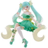 FuRyu Noodle Stopper Figure - Hatsune Miku Lime Ver.