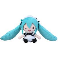 SEGA fuwa petit - Hatsune Miku Project DIVA Arcade Future Tone Mini Plush - Hatsune Miku Maid Ver. EX
