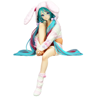 FuRyu Noodle Stopper Figure - Hatsune Miku Rabbit Ear Hood Pajama