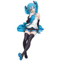FuRyu Noodle Stopper Figure - Hatsune Miku Kuroboshi Kouhaku Ver.
