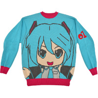 Character Vocal Series 01: Hatsune Miku Mikudayo- Knitted Sweater