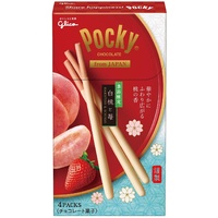 Pocky Hakutou & Ichigo (Peach & Strawberry) Limited Edition Biscuit