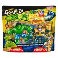 Heroes of Goo Jit Zu - Marvel Versus Pack - Thanos Vs Hulk