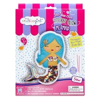 My Studio Girl  -Glitterati  -Mermaid Pillow