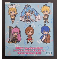 Hatsune Miku Nendoroid Plus Collectible Keychains: Band together 01 - Complete Set of 6