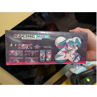 Hatsune Miku: Racing Ver. 2025 Collectible Holographic Ticket - Complete Set of 7