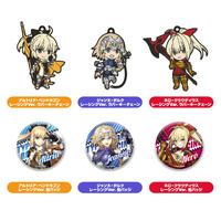 GOODSMILE RACING & TYPE-MOON RACING Nendoroid Plus Collectible Rubber Keychains & Badges (Sold Separately)