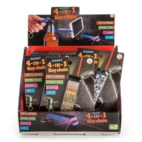Handy - 4-IN-1 - Keychain - Bottle Opener/Phone Stand/Laser/Led