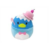 Squishmallows - 12″ Offically Licensed HelloKitty x Squishmallows - Tuxedo Sam Ice Cream Sundae