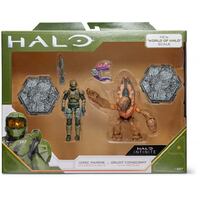 Halo - 3.75″ Core Action Figures -  Heroes vs Villains - 2 Pack - UNSC Marine + Grunt Conscript