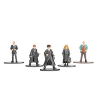 Harry Potter-Nano Metalfigs-Harry, Ron, Hermoine, Percy & Arthur