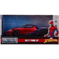 Hollywood Rides - Spider-Man - 2017 Ford GT - 1:32 Scale Die-Cast Metal Vehicle