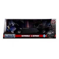 Hollywood Rides - Animated Series - Batmobile & Batman - 1:24 Scale Die-Cast Metal Vehicle