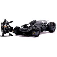 Hollywood Rides - Justice League - Batmobile & Batman - 1:32 Scale Die-Cast Metal Vehicle