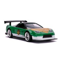 Power Rangers (Green)  - 2002 Honda NSX Type-R Japan Spec.- 1:32 Scale Die-Cast Metal Vehicle