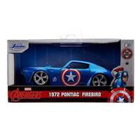 Hollywood Rides - Captain America - 1972 Pontiac Firebird - 1:32 Scale Die-Cast Metal Vehicle