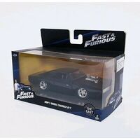 Hollywood Rides - Fast & Furious - Dom's Dodge Charger R/T - 1:32 Scale Die-Cast Metal Vehicle