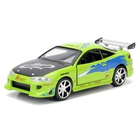 Hollywood Rides - Fast & Furious - Brian's Mitsubishi Eclipse- 1:32 Scale Die-Cast Metal Vehicle