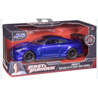 Hollywood Rides - Fast & Furious - Brian's Nissan GT-R (R35) Ben Sopra - 1:32 Scale Die-Cast Metal Vehicle