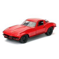 Hollywood Rides - Fast & Furious - Letty's Chevy Corvette- 1:32 Scale Die-Cast Metal Vehicle