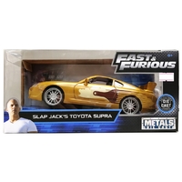 Hollywood Rides - Fast & Furious - Slap Jack's Toyota Supra - 1:24 Scale Die-Cast Metal Vehicle