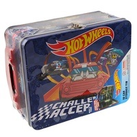 Hot Wheels - 18 Car Storage Tin - Assorted Designs