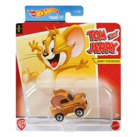 Hot Wheels - Tom & Jerry - Character Car - Jerry The Mouse - 1:64 Scale