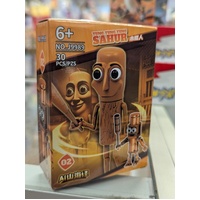 Italian Brainrot - Tung Tung Tung Sahur - Building Blocks - 30pc