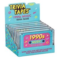 1990s Music Trivia Game Tape