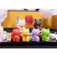 Iwako Erasers (Made in Japan) - Pull Apart Rubbers - Lucky Cat - (Sold Separately)