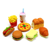 Iwako Erasers (Made in Japan) - Pull Apart Rubbers - Fast Food - (Sold separately)