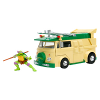 Teenage Mutant Ninja Turtles (TV'87) - HWR Party Wagon with Donatello 1/24 Scale Vehicle